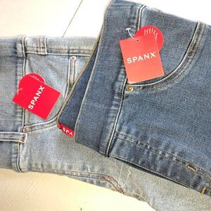 NWT spanx jeanish leggings lot size large